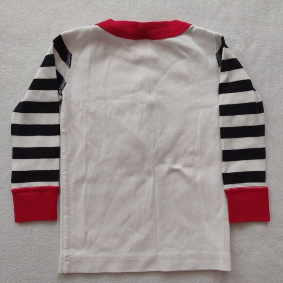 Hanna Andersson Disney Pajama Set 2T Mickey Mouse Organic Cotton Long Johns - Picture 5 of 9